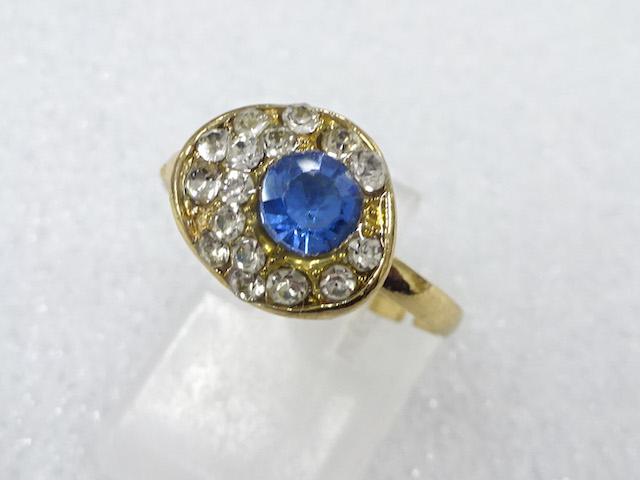 COLORED STONE FASHION RING / JP SIZE 17